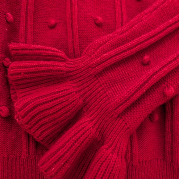 SOLDKate Spade Ruffle+Dot Cherry Red Size XL - Picture 5 of 6